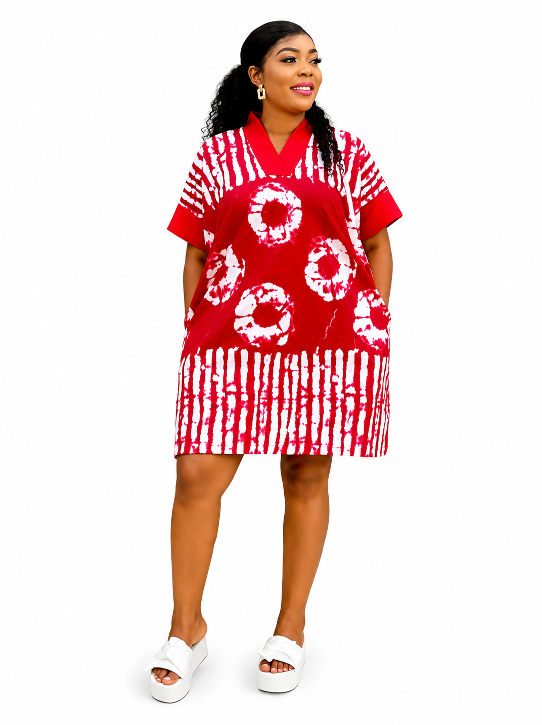 Short Ankara Dress - GILA63