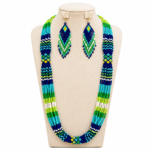 Maasai Necklace And Earring