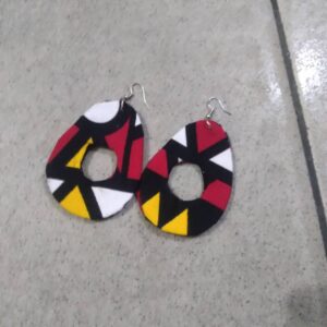 Fabrics earrings