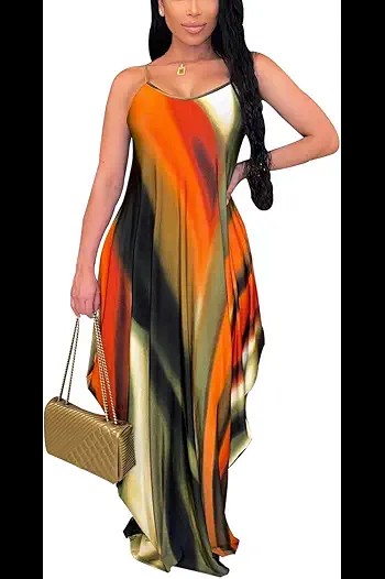 Long Ankara Dress - GILA2